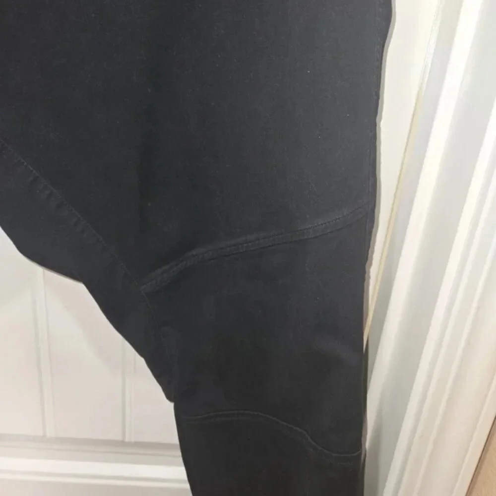 H&M UNISEX Black Cotton Cargo/Jogger Pants Size XL
